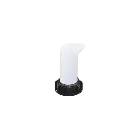 Pouces Bec de Vidange avec Ecrou IBC 1000L Buse de R��servoir d'eau Raccord de Vanne Extension Buse de Tuyau Adaptateur IBC R��servoir d'eau Bec de Ro