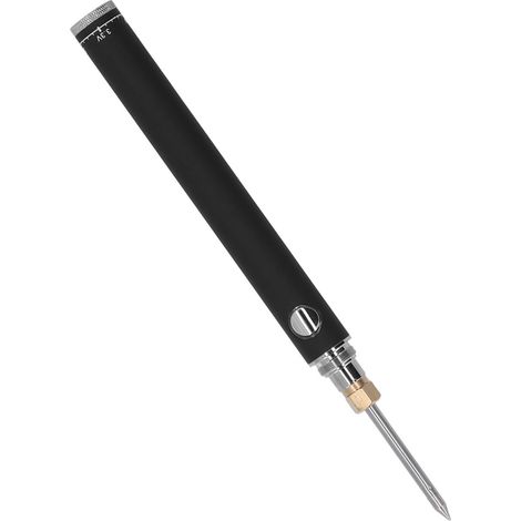 USB-Lötkolben mit kabelloser Ladefunktion, tragbares, akkubetriebenes Schweißgerät für den Innen- und Außenbereich, schwarz (1/5)
