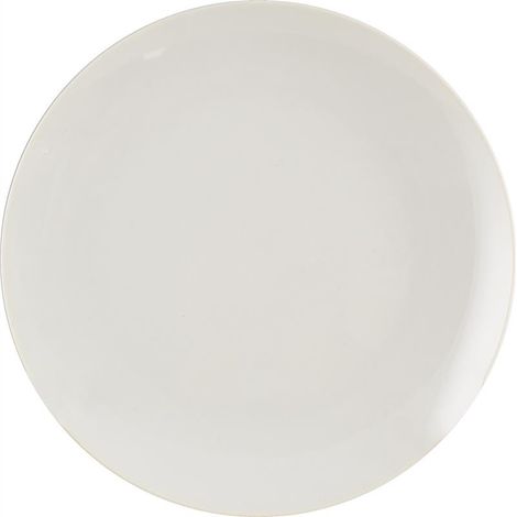 MA MAISON PERLA PIATTO FRUTTA BIANCO CM.20 IN PORCELLANA (1/2)