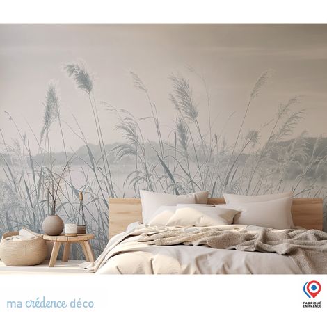 Papier peint : Calanques de Cassis, Dessin détaillé - Intissé - L.200 x H.280 cm - Marron clair (1/3)