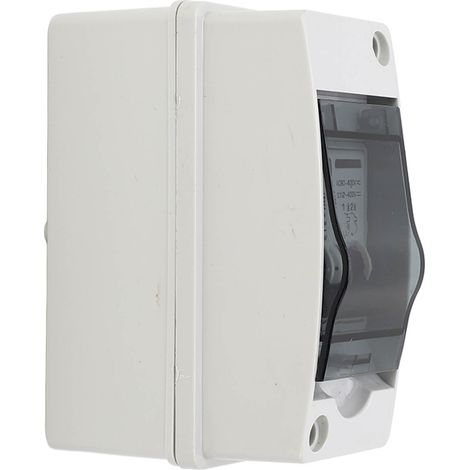 Miniatur-2-poliger DC-Leistungsschalter, wasserdicht, Schutzart IP65, Photovoltaik-Solar-Abschalter, AC 90–400 V, DC 12–400 V, 6 A (1/5)