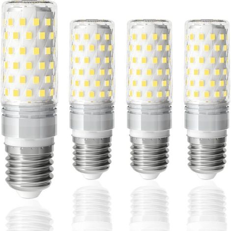Ampoule LED E27 10 W Équivalent 130 W, 1510 lm, Blanc Froid 6000 K, Gros Culot, 220-240 V, Lot de 4 (1/4)