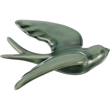 Statue D'oiseau En Céramique À Suspendre Au Mur En 3d Pour Salle De Bain Décoration Murale Décoration De Moderne (1/5)