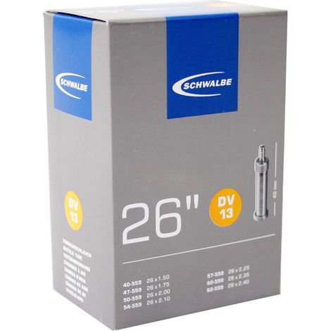 Schwalbe Fahrradschlauch DV13-40, 26" (1/3)