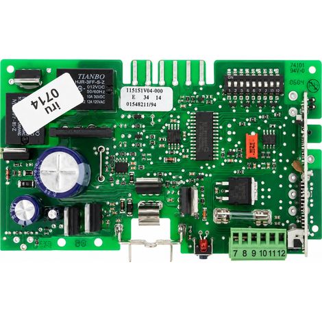 Carte Electronique SOMMER 11515V004 - Platine de Commande pour Motorisation Porte de Garage - Compatible Duo Vision, Sprint 500/650/800, Aperto 868L/LX - Frequence 868,8 MHz