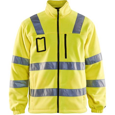 Giacca da lavoro in pile ad alta visibilità 4853 - Giallo fluorescente 4XL (1/5)