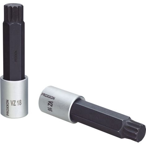 Proxxon Embout étoile 1/2 pouce VZ 16, 100 mm de long