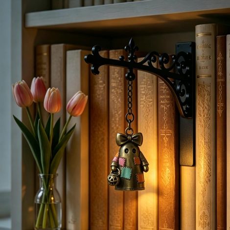 Irovami Lampe fantôme bibliothèque – vintage, LED chaude, lecture (1/5)