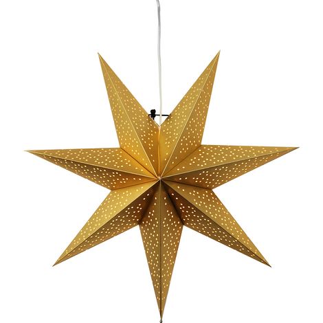 Best Season Papierstern "Dot 54 cm", gold (1/2)