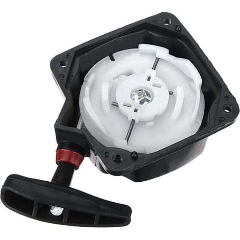 Arrancador de retroceso compatible con desbrozadoras, cortacéspedes y accesorios de jardín.