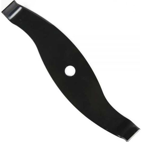 Matijardin – Lame débroussailleuse courbée 320 mm – Alésage 25,4 mm – Épaisseur 4 mm – Spécial ronce et broussaille pour usage intensif