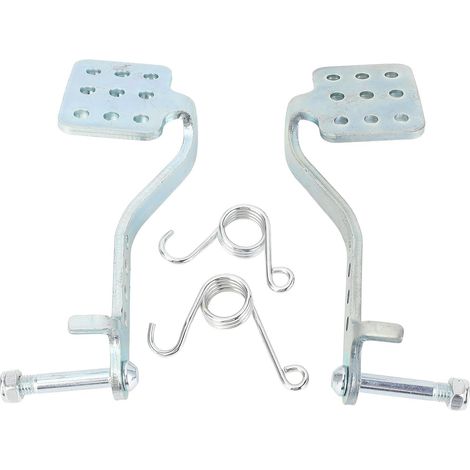 Pédales Kit Anti Slip Lifres Pédales avec Retour Springs pour Road, Azusa Fun Kart Carter Go Kart, Cart Racing Drift Trike (1/5)
