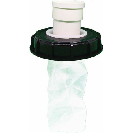royaluxe -Accessoires de baril de tonne IBC couvercle en plastique de baril de tonne 163mm avec filtre couvercle supérieur de baril de tonne filtre de baril de tonne (tête droite) (1/3)
