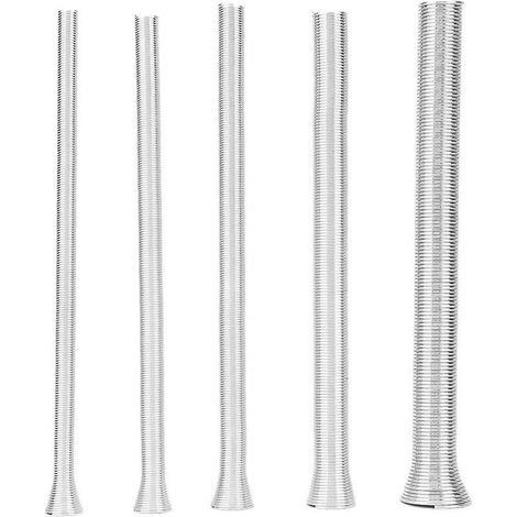 5 Pices 21cm Ressort Tube Cintreuse Multifonctionnel Universel Ressort De Flexion Manuel Dispositif De Cintrage Ressort Intrieur (1/5)