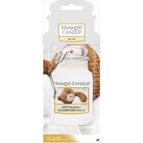 Vela Yankee Candle Car Tarro Individual Frasco Suave con Fragancia para Coche 15g (1/2)