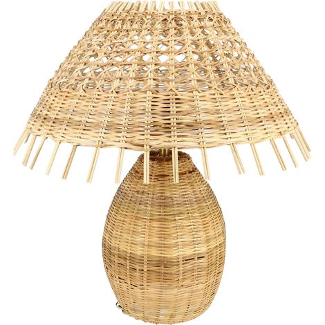 Lampe à poser en rotin, JOYCE (1/5)