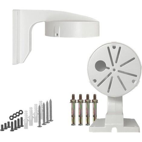 Support de Boîte de Jonction pour Caméra de Sécurité,Boîtier de Gestion des Câbles Compatible avec Les Caméras Dôme en Métal,Revêtement en Poudre Solide CCTV IP Caméra (1/3)