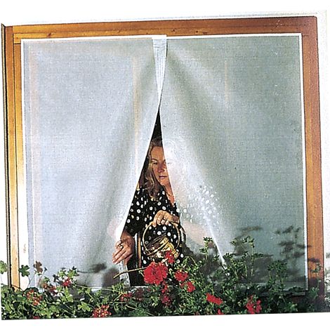 Moustiquaire en tulle blanc WERKA PRO 150x180 cm
