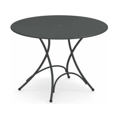 Tavolo Pieghevole Pigalle Ø105 cm - Ferro Antico