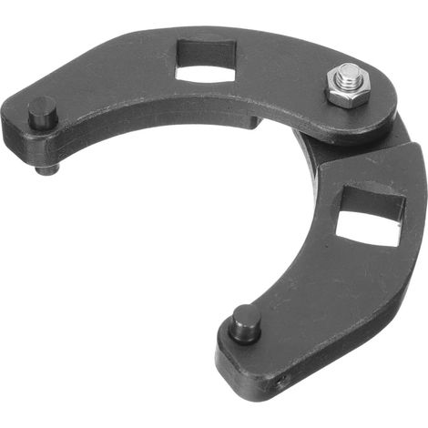 Clé à Molette Réglable en Fer Anti-rouille pour Écrous de Presse-étoupe de Cylindre Hydraulique, Outil Compact pour Chargeurs de Tracteurs et Chargeurs sur Pneus (1/5)