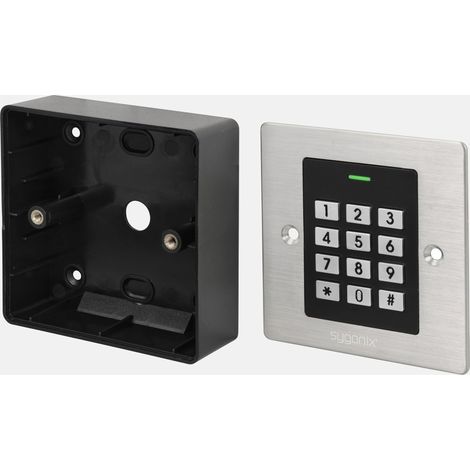 Sygonix SY-6097866 Tastiera numerica con RFID Da incasso 12 V/DC, 18 V/DC IP66