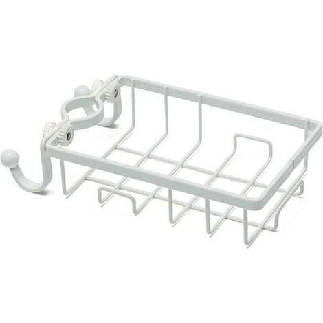 Schwammhalter für die Küchenspüle, Spülbeckenständer, Schwammbürstenhalter aus Edelstahl (1/2)