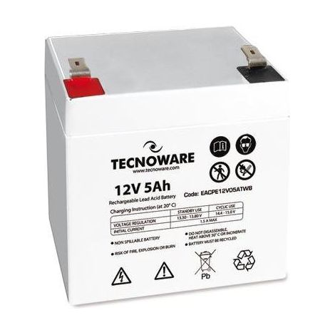 Tecnoware 5Ah Lead Acid Acido piombo (VRLA) 12 V