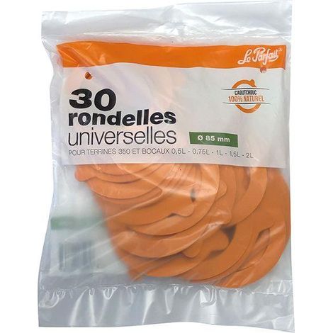 Le Parfait Arandelas Universales de 85 mm en Caucho Natural