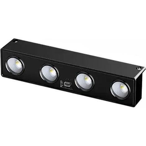 Applique Murale Solaire LED 4, étanche, for extérieur, idéale for la décoration de Jardin, Balcon, escalier, clôture et éclairage d'ambiance.(Warm Light,4 LED) (1/5)