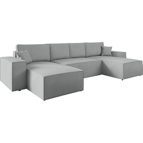 Sofá rinconero Clovis 109, Manila 14, Función de descanso, Almacenaje, 370x174x94cm, 0
