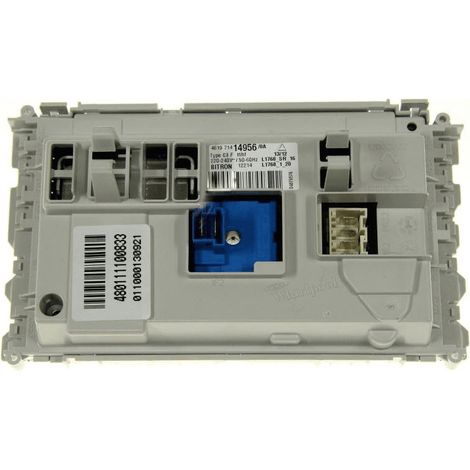 PLATINE DE PUISSANCE DOMINO PROGRAMMEE POUR LAVE LINGE   WHIRLPOOL - 480111100833