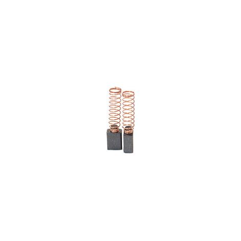 Set aus 2 anpassbaren Kohlen für AEG-Atlas Copco, Milwaukee. Abmessungen: 5 x 8 x 10 mm.
