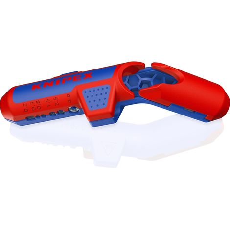 KNIPEX 16 95 03 SB pelacables para cables fotovoltaicos ErgoStrip® PV 135 mm