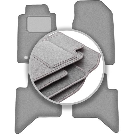 Tappetini grigi per auto per: Isuzu D-MAX II pickup (2011-) (1/5)