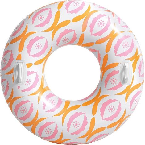 TRADE SHOP - Ciambella Timeless Con Maniglie 91 Cm Galleggiante Gonfiabile Piscina Mare 56269 - (1/5)
