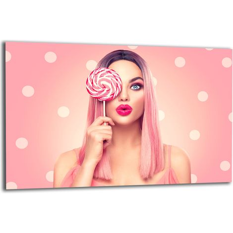 PLAQUE DE PROTECTION EN VERRE POUR CUISINIÈRE 80x52 FEMME (1/5)