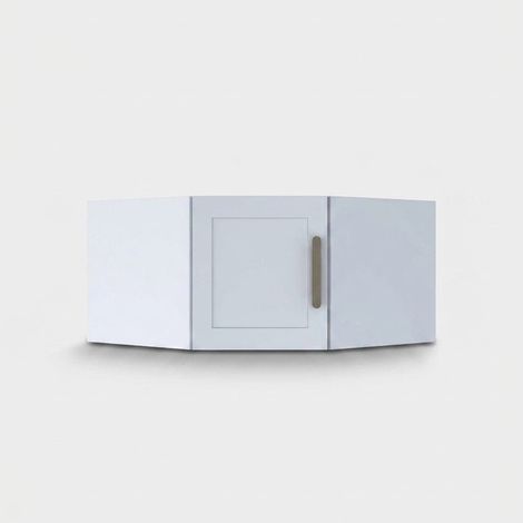 Platzsparender Hänge-Eckschrank Urban (1/4)
