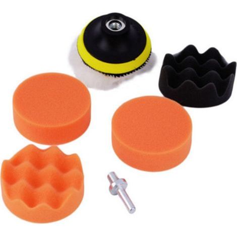 Jeu de disques de polissage, polissage auto-adhésif pour voiture (1/4)