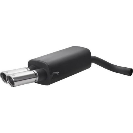 Silencieux Echappement Ulter Skoda Superb 2 Berline 2008-2015 2x70mm-36895901