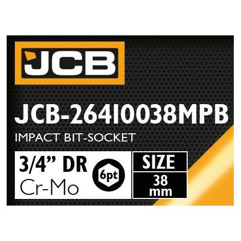 Adapter de impact 38mm 3/4" (Sechskant)