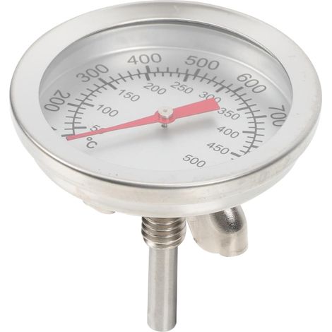 Hohopeti Thermomètre De Cuisson Inoxydable Double Métal 10 Cm (1/5)