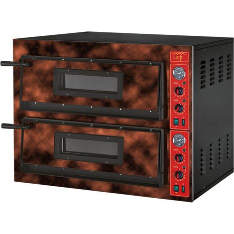 Four à pizza FRLine, Rustica, 2x4 pizzas x36 P 12 kW - Stalgast