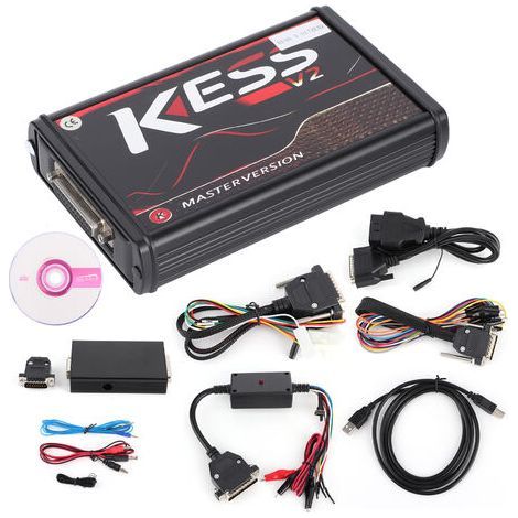 Kess V2 V5.017 ECU OBD2 Diagnosegerät - Unbegrenzter Token-Zugang - Windows-kompatibel - Inklusive Kabel und Adapter (1/5)