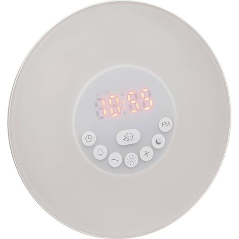 Réveil TFA Dostmann 60.2019.02 à quartz blanc Y165182 (1/5)