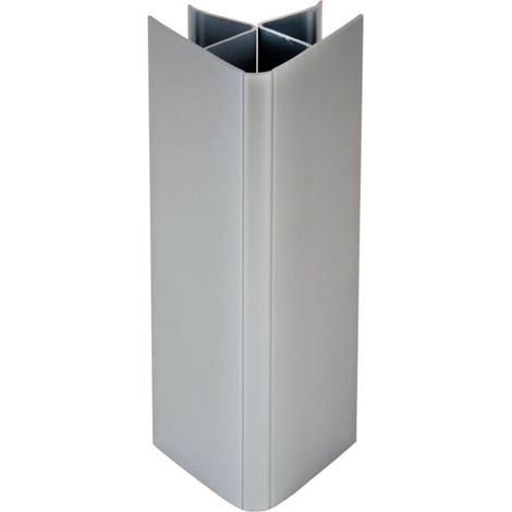 Nordlinger pro lot de 4 profils de finition ajustables pour menuiserie gris alu (1/5)