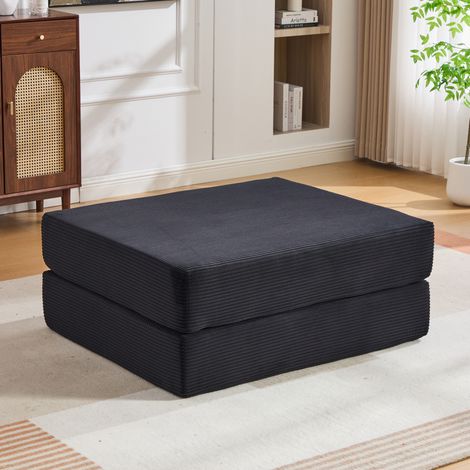 Fauteuil corde – Structure métal robuste – Ergonomic – Rembourrage épais – Poche + coussin – Polyvalent (1/5)