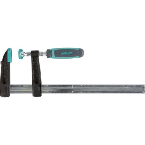 wolfcraft I Schraubzwinge PRO 240 I 3611000 I Spannkraft 240 kg, Spannweite 300 mm I Klemmzwinge I Spannzwinge