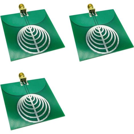 Geeignet für 3X UWB Ultrabreitbandantennen, Pulsfrequenz-Betriebsbereich 2,4-10,5 GHz, SMA-Buchse.