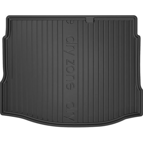 Tapis de coffre pour Nissan Qashqai I 2006-2013 TPE Antidérapant Durable Noir 1x (1/5)