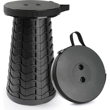 Tragbarer Klapp-Campinghocker, Ausziehbarer leichter Outdoor-Hocker - Tragfähigkeit: 225KG (1/5)